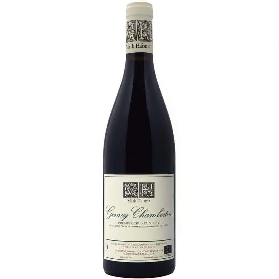 Mark Haisma Gevrey Chambertin Fonteny Bio wine bottle from Burgundy, France