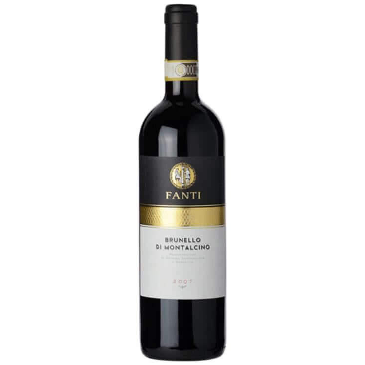 Fanti Brunello di Montalcino, a distinctive Italian red wine with ripe dark fruit flavors