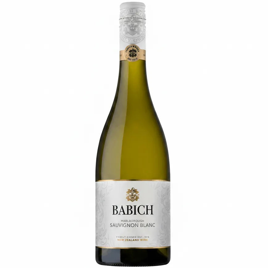 Babich Marlborough Sauvignon Blanc white wine bottle