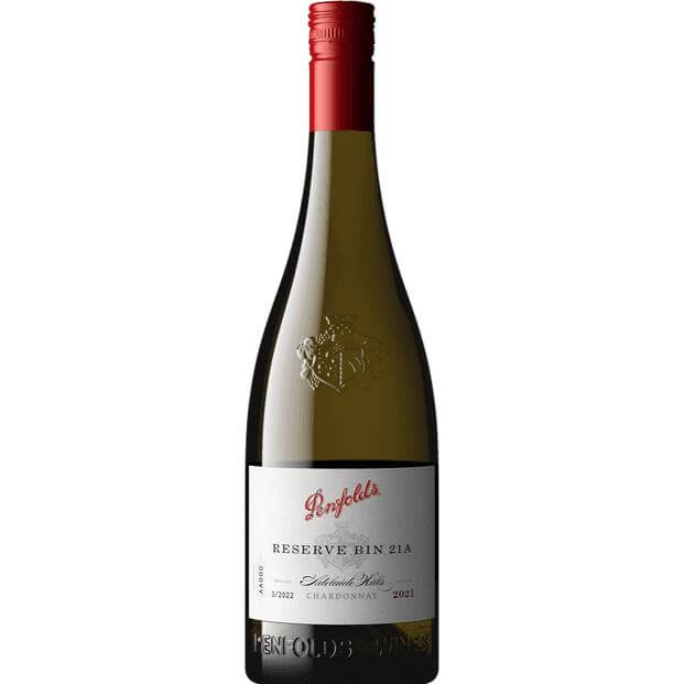 Penfolds Reserve Bin A Chardonnay Adelaide Hill, a flagship Australian white wine