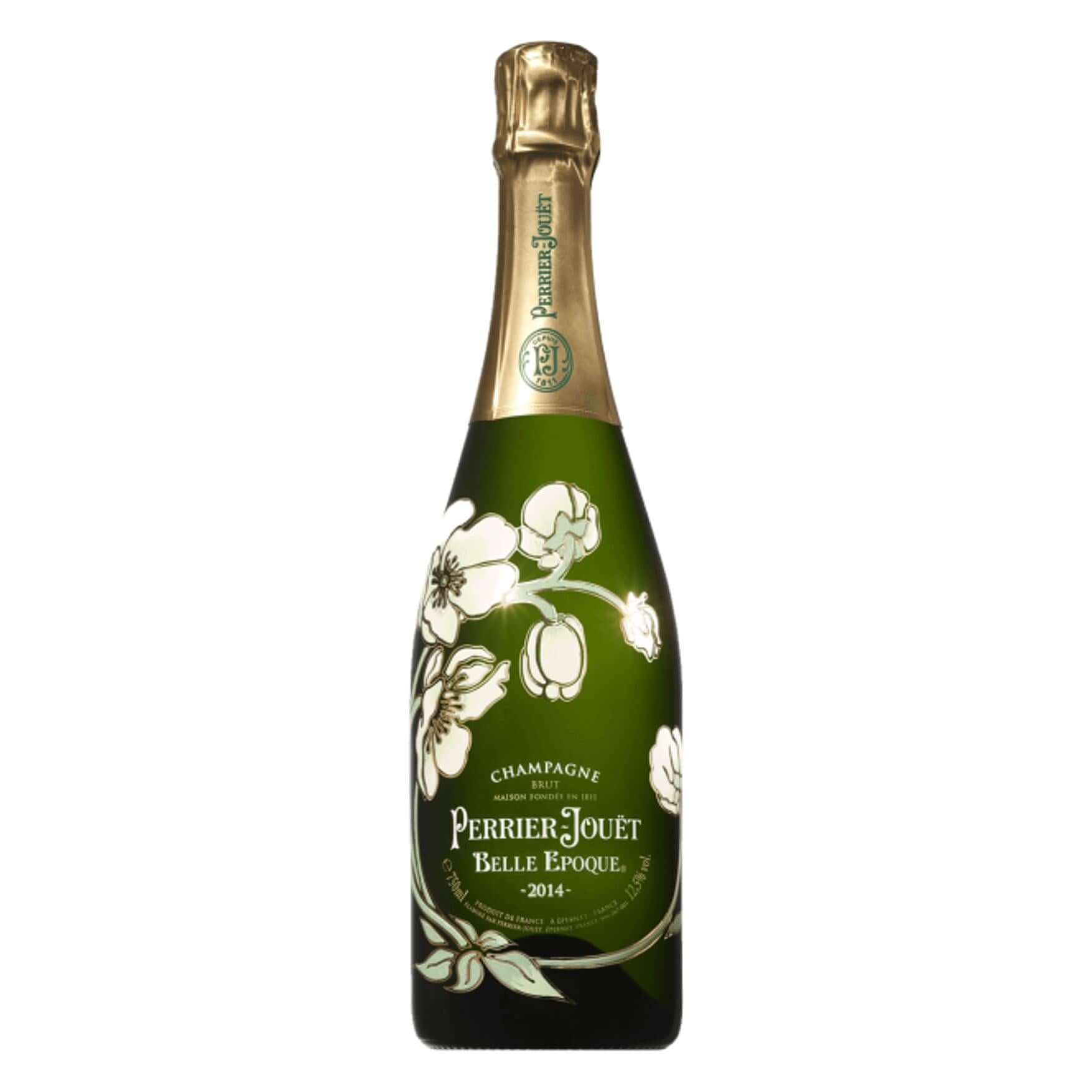 Perrier-Jouet Belle Epoque Brut Champagne from Champagne, France, with white floral design