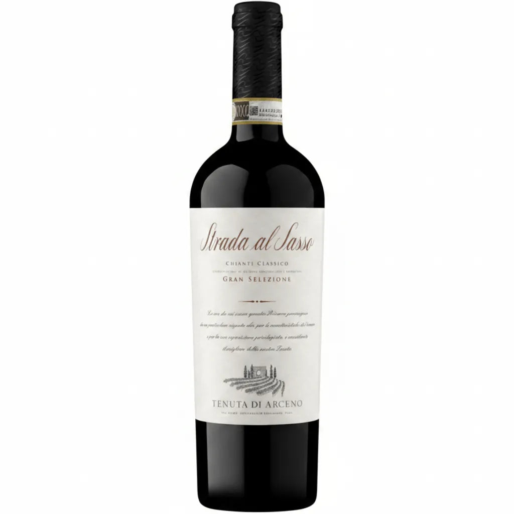 Tenuta Di Arceno Strada Al Sasso Chianti Classico Gran Selezione wine bottle from Tuscany, Italy