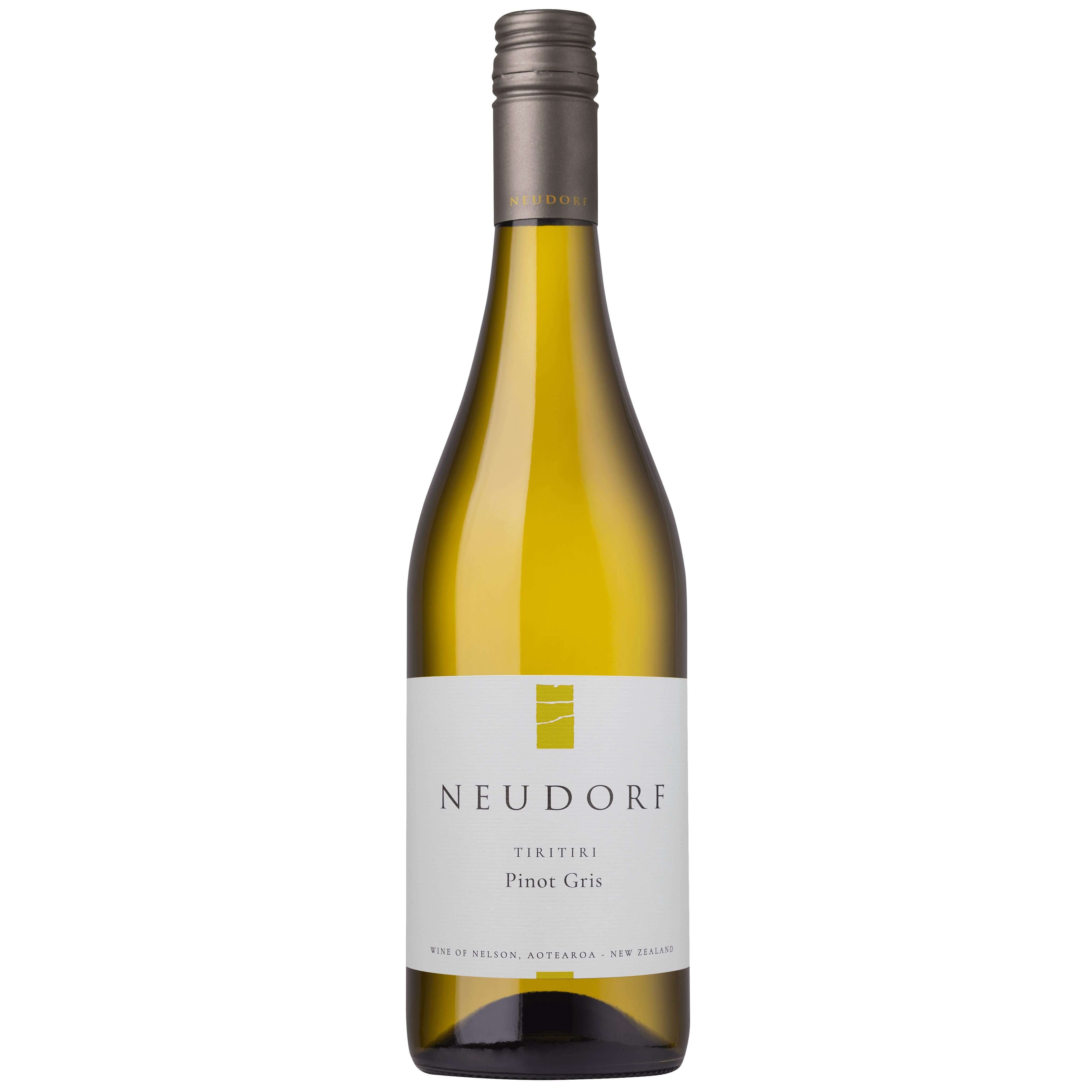 Neudorf Tiritiri Pinot Gris, an aromatic and textural Pinot Gris with a dry finish from Nelson, New Zealand