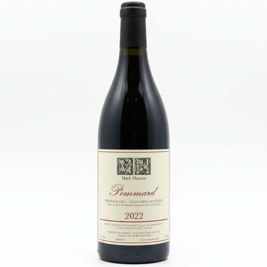 Mark Haisma Pommard Clos Des Arvelets 2022 wine bottle from Burgundy, France