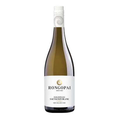 Babich Rongopai Marlborough Sauvignon Blanc, a classic zesty white wine from New Zealand