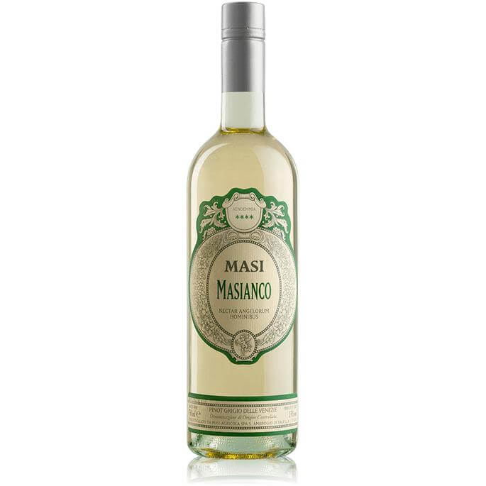 Masi Masianco Pinot Grigio Verduzzo white wine bottle from North Italy