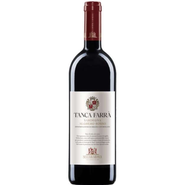 Sella & Mosca Tanca Farra Alghero DOC red wine bottle from Sardinia, Italy - Curated Wines