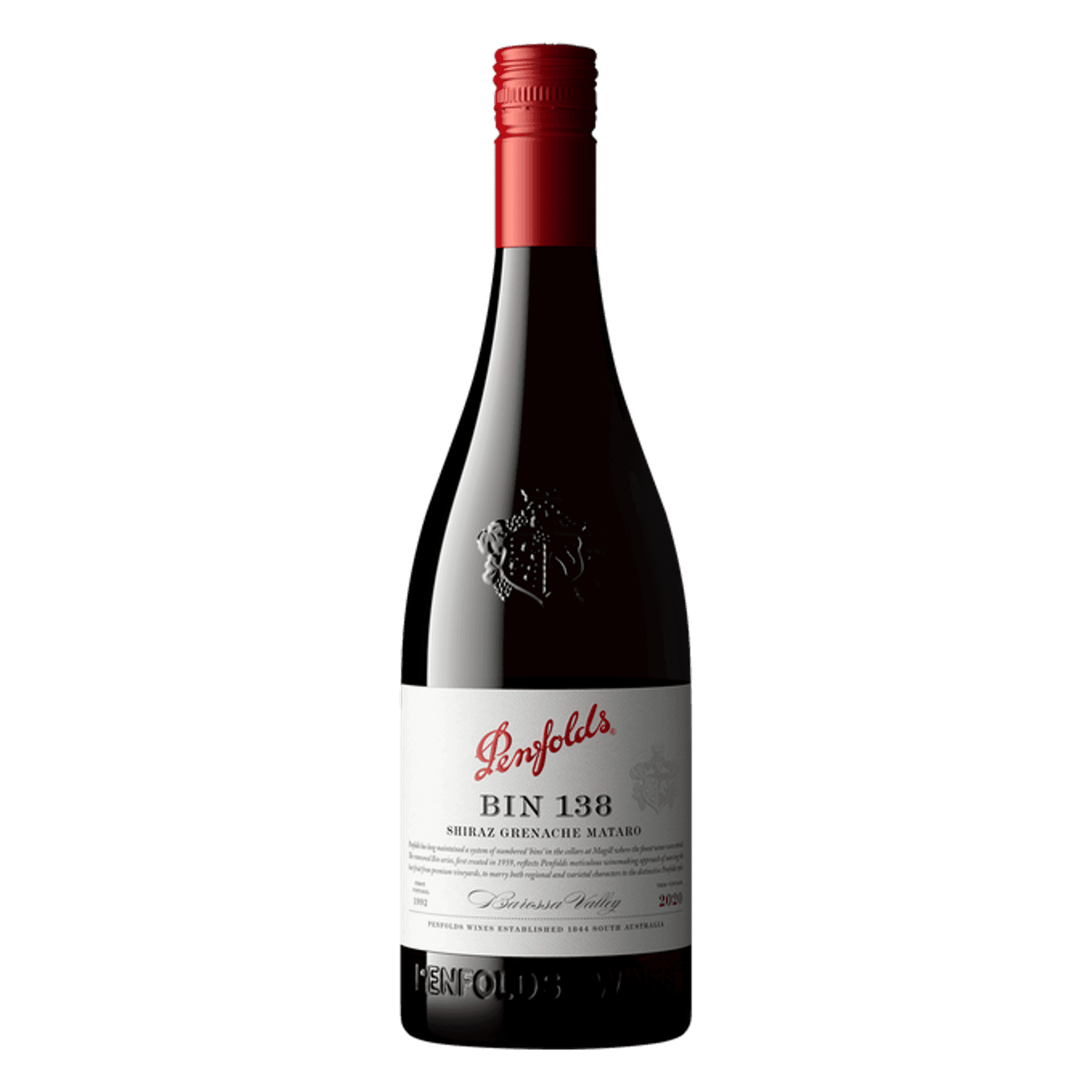 Penfolds Bin 138 Shiraz Grenache Mataro Barossa - Curated Wines