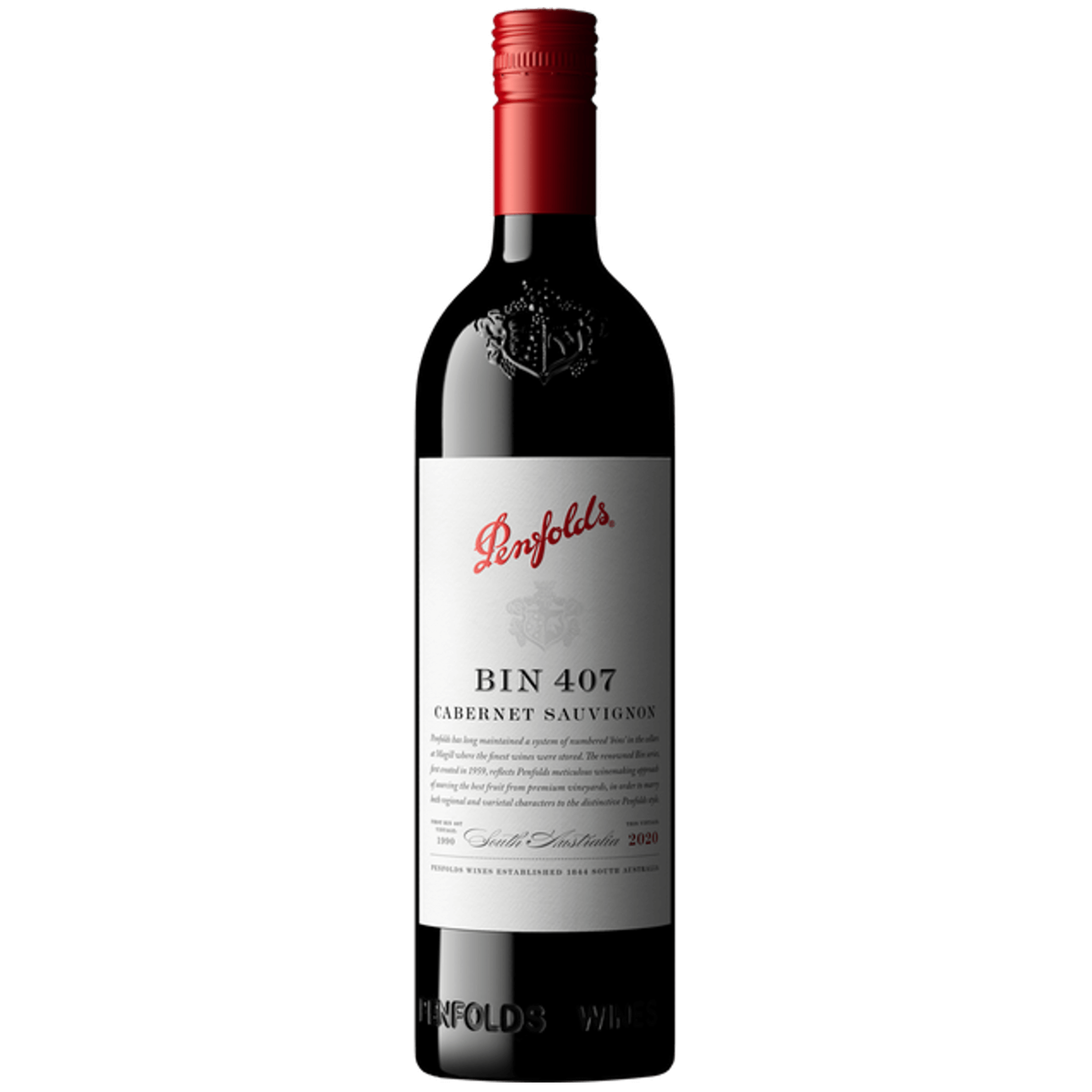 Penfolds Bin 407 Cabernet Sauvignon South Australia - Curated Wines