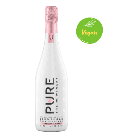 Pure The Winery Zero Sugar Sparkling Rose VEGAN - Curated Wines