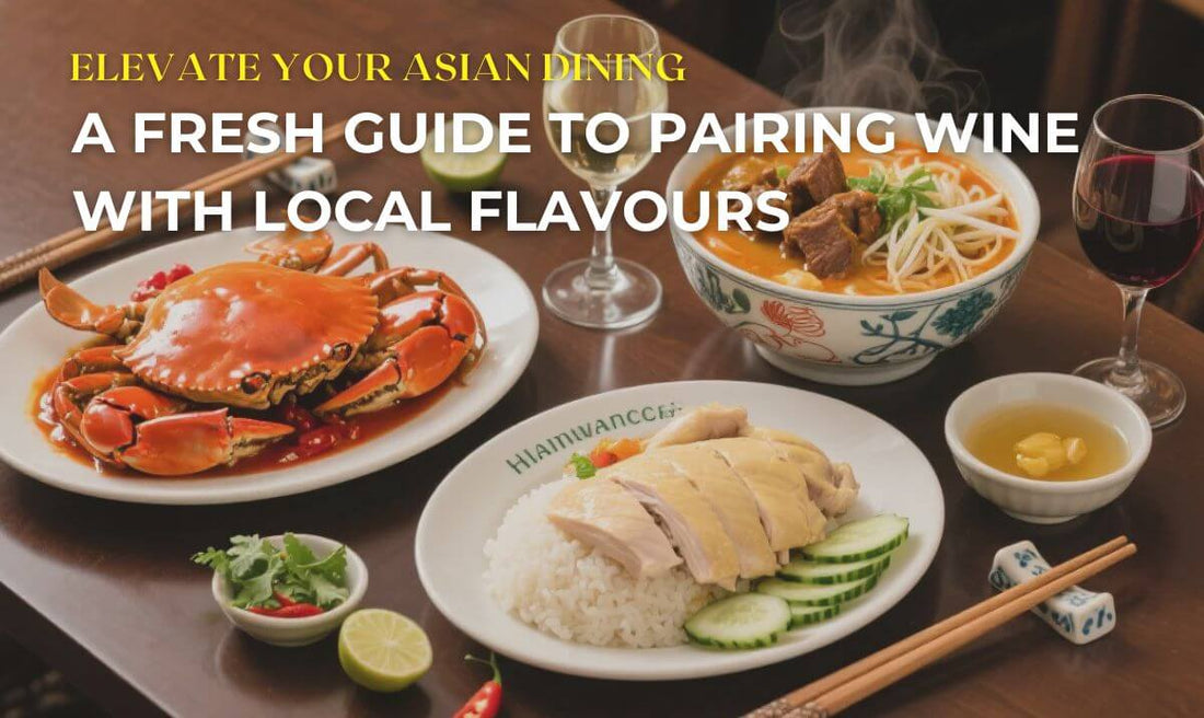 Elevate Your Asian Dining: A Fresh Guide to Pairing Wine with Local Flavours - As more food lovers reach for a glass of wine alongside their favourite Asian dishes, the question arises: how do you find the perfect food-wine pairing? Read on to discover th