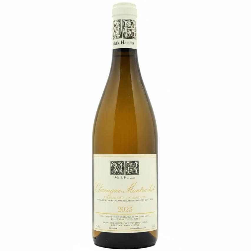 Mark Haisma Montrachet 1Er Cru La Maltroie 2023 white wine bottle from Burgundy, France
