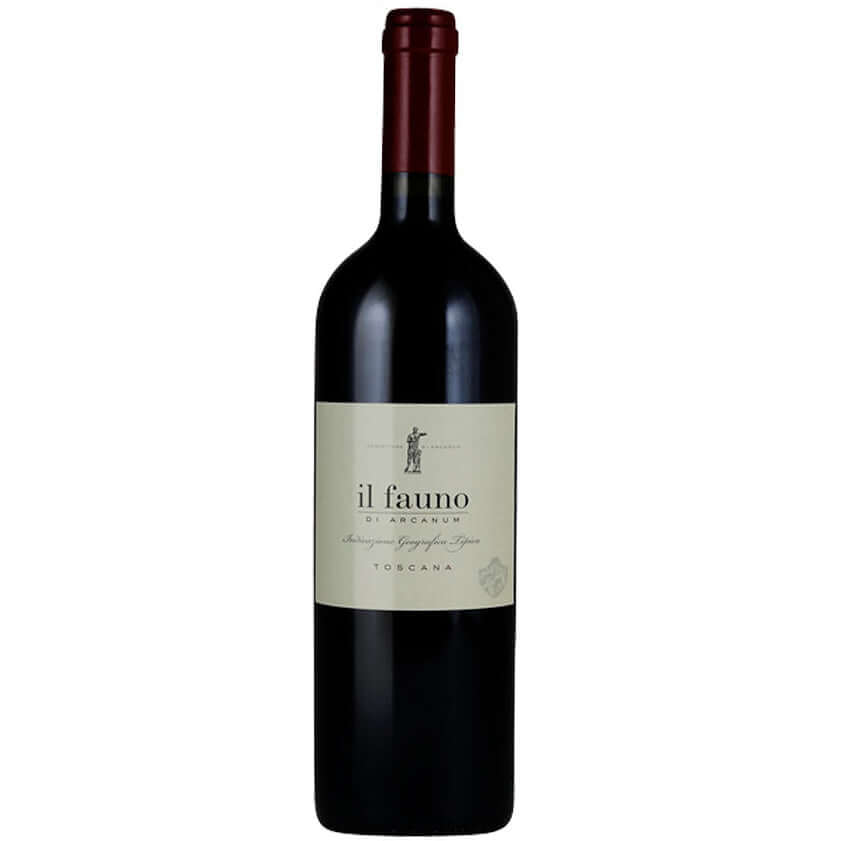 Arcanum Il Fauno Di Arcanum Super Tuscan wine bottle from Tuscany, Italy