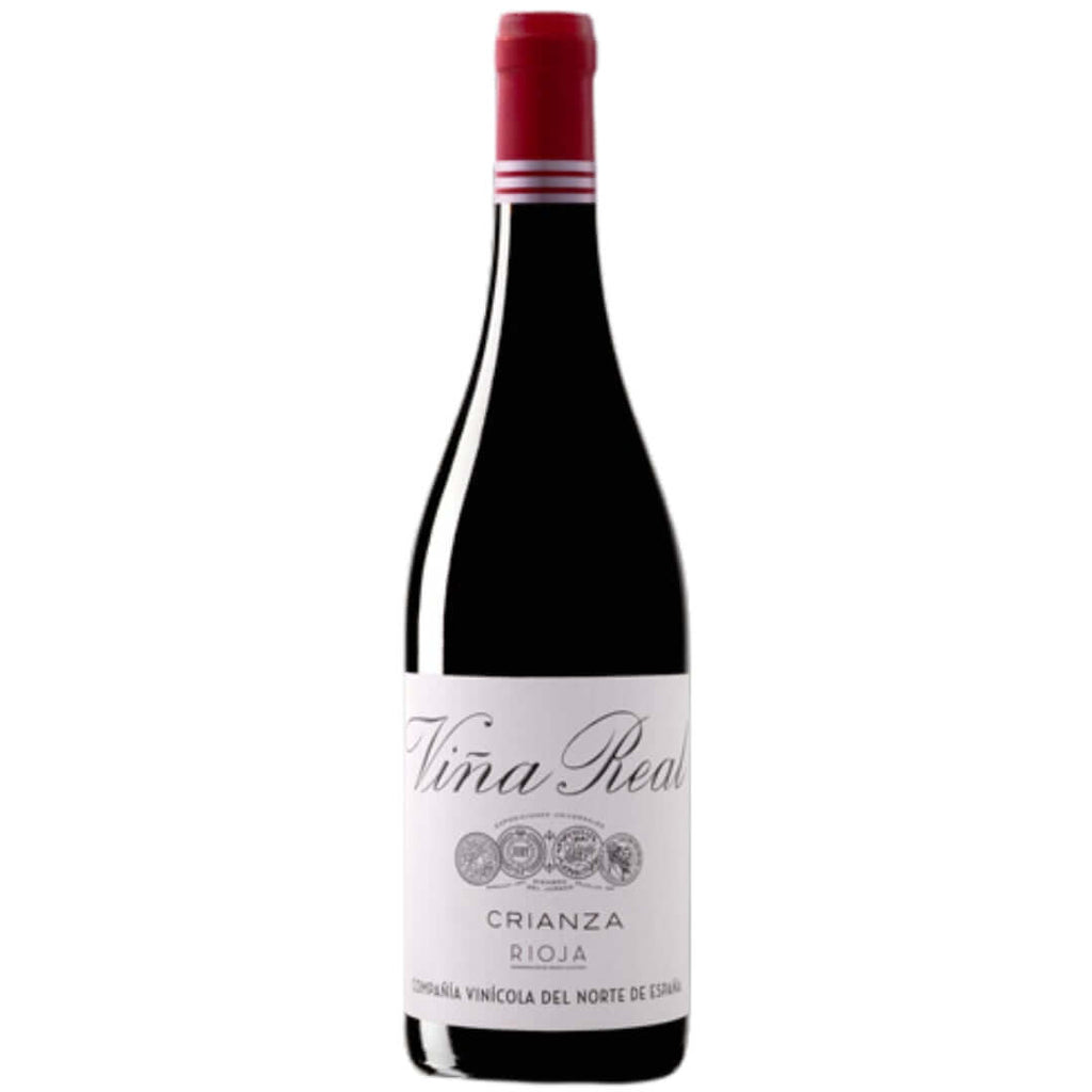 CVNE Vina Real Crianza Rioja wine bottle from Spain