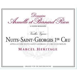 Domaine Armelle & Bernard Rion Nuits Saint Georges 1Er Cru Marcel Héritage