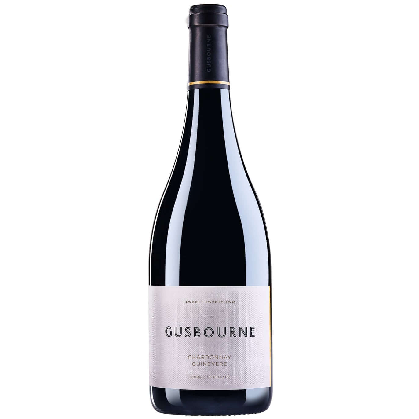 Gusbourne Guinevere Chardonnay wine bottle from Kent, England