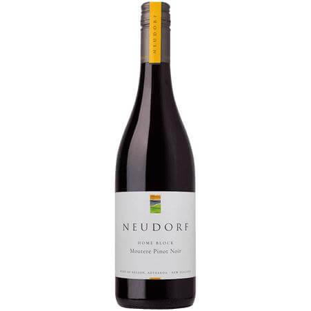 Neudorf Home Block Moutere Pinot Noir bottle from Nelson, New Zealand