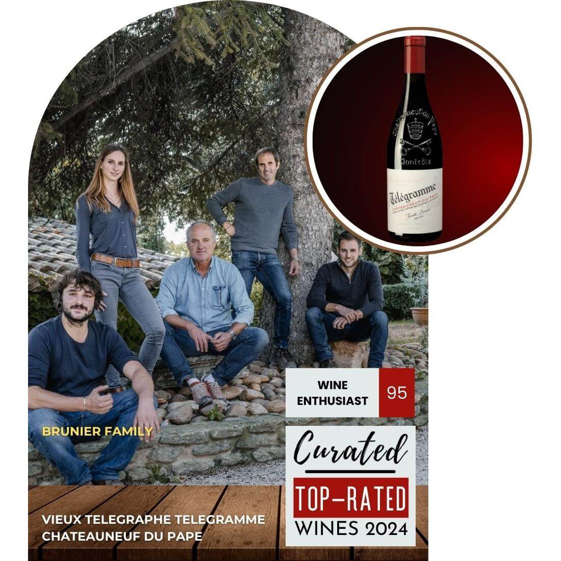 Vieux Telegraphe  Telegramme Chateauneuf Du Pape