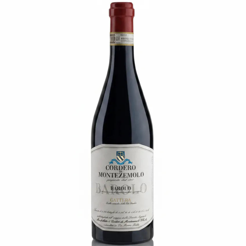 Cordero Di Montezemolo Barolo Bricco Gattera wine bottle from Piedmont, Italy