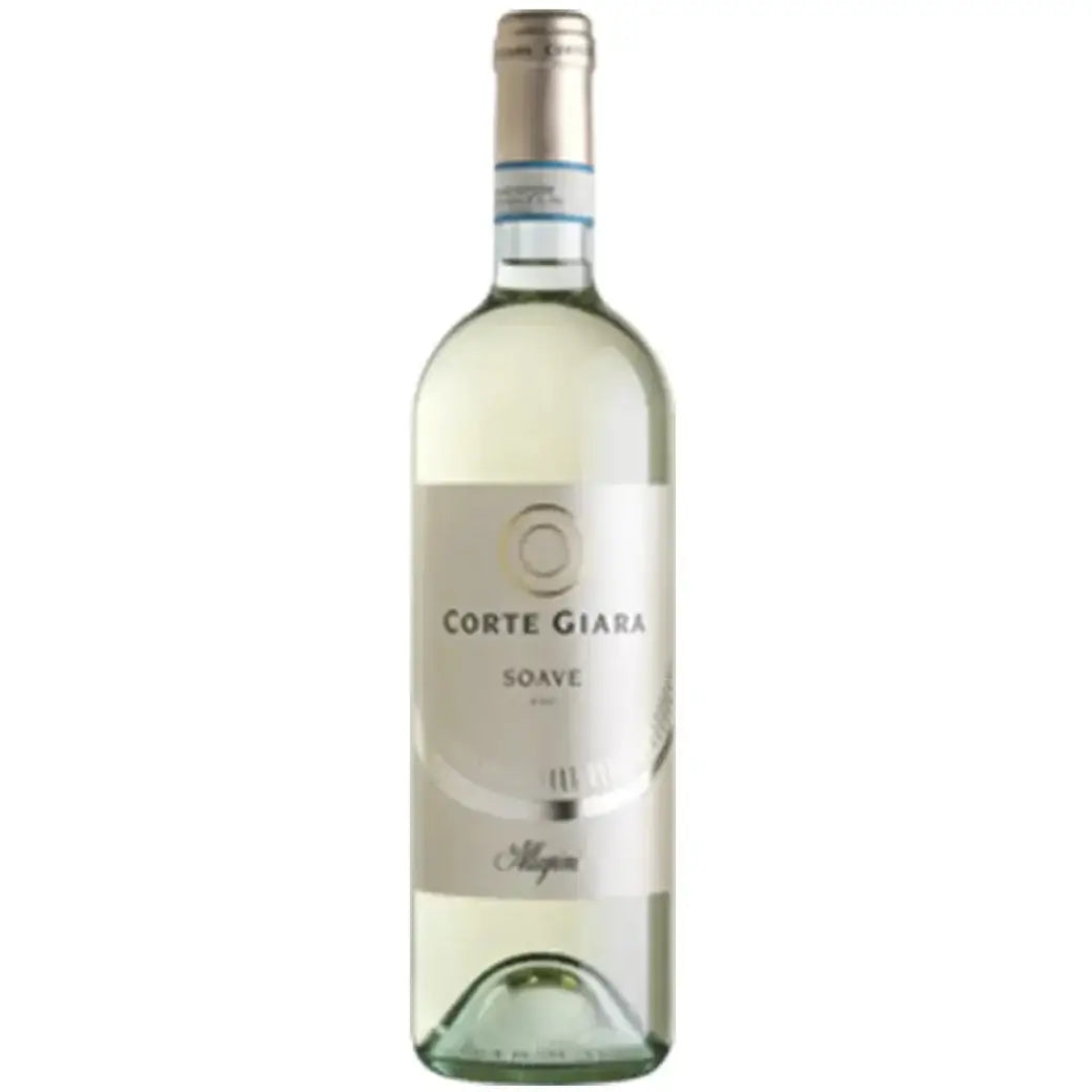 Corte Giara Soave Igt white wine bottle with classic design and refreshing flavors from Veneto.