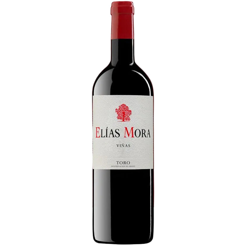 Bodegas Vinas Elias Mora red wine bottle from Toro, Spain