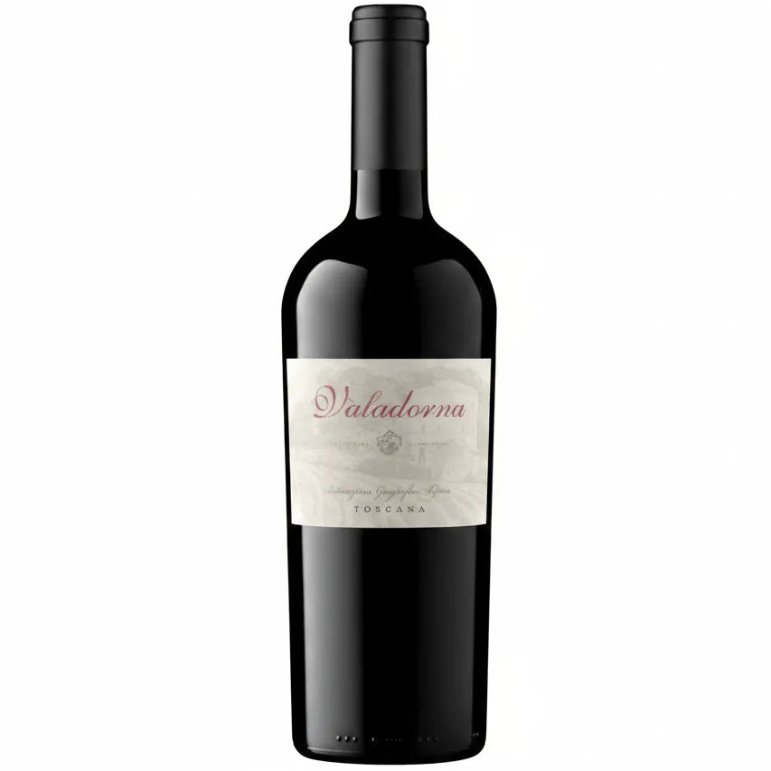 Arcanum Valadorna Super Tuscan wine bottle from Tuscany, Italy