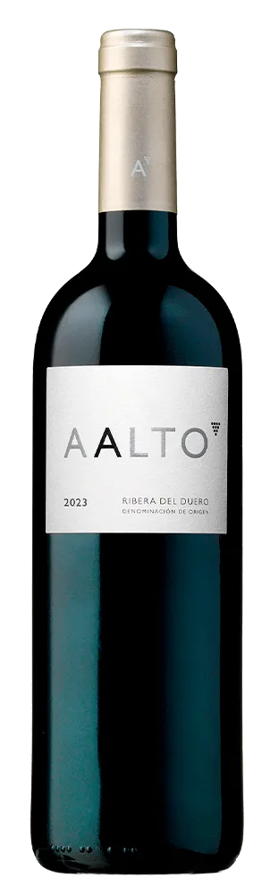 Aalto 2023 Ribera Del Duero red wine bottle, 100% Tinto Fino from 40 to 100 year old vines