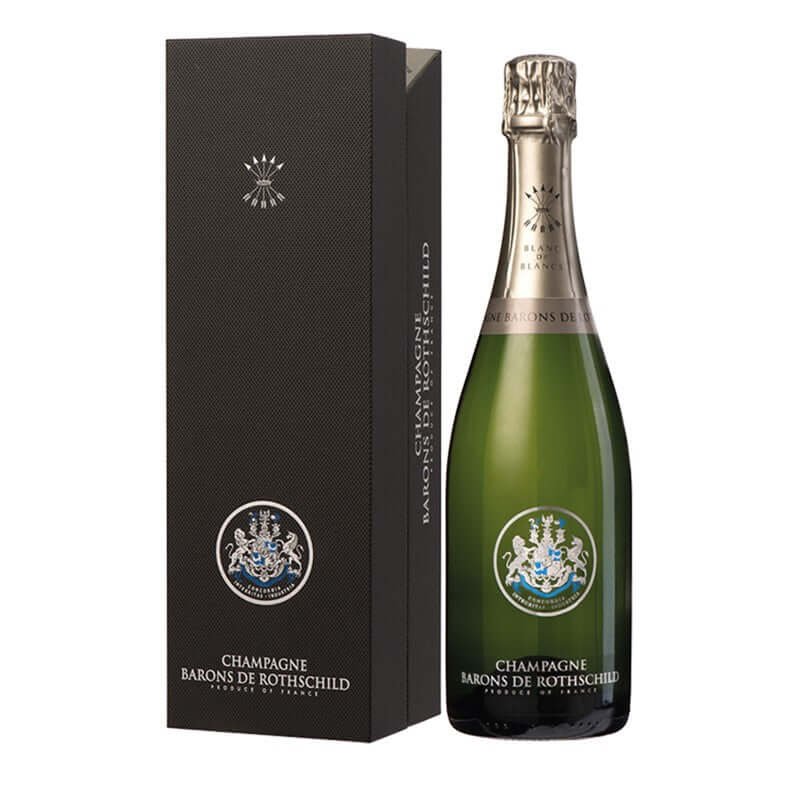 Barons De Rothschild Blanc De Blancs Champagne 2008 with Gift Box - Curated Wines