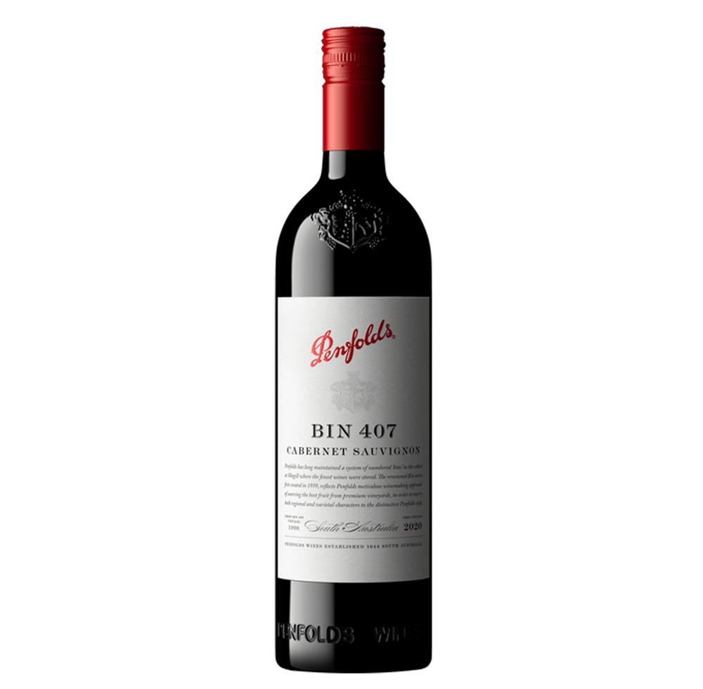 Penfolds Bin 407 Cabernet Sauvignon South Australia - Curated Wines