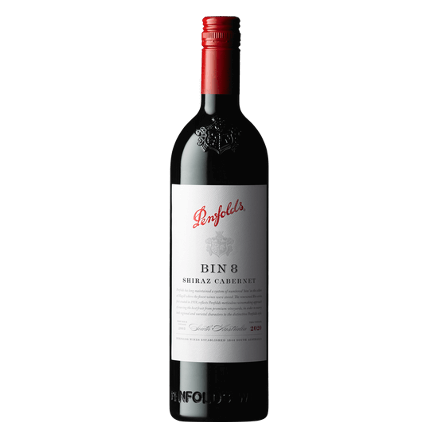 Penfolds Bin 8 Shiraz Cabernet South Australia - Curated Wines
