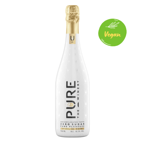 Pure The Winery Zero Sugar Sparkling Wine VEGAN - Curated Wines