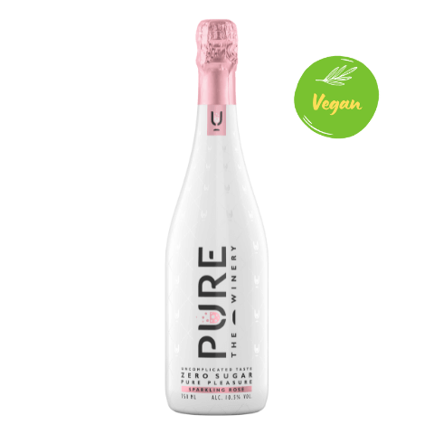 Pure The Winery Zero Sugar Sparkling Rose VEGAN - Curated Wines