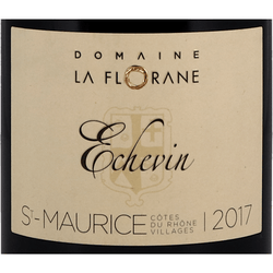 Domaine La Florane Echevin St-Maurice Côtes du Rhône Villages Rouge 2020 - Curated Wines