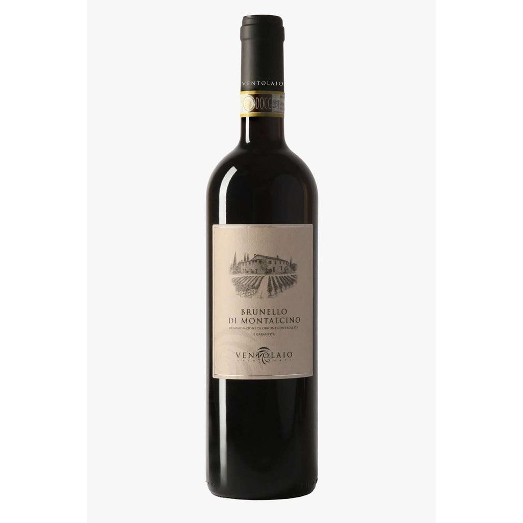 Ventolaio Brunello Di Montalcino wine bottle from Middle Italy, showcasing Montalcino terroir